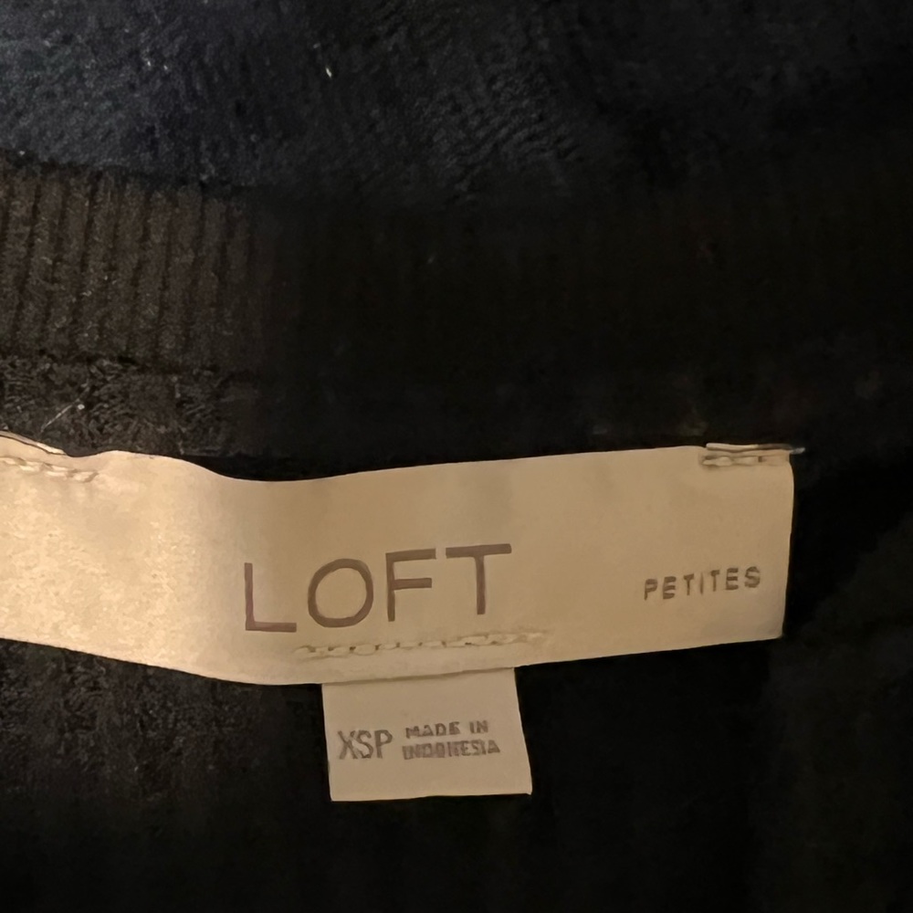 Loft Petites Textured Split Neck Pullover Sweater… - image 4